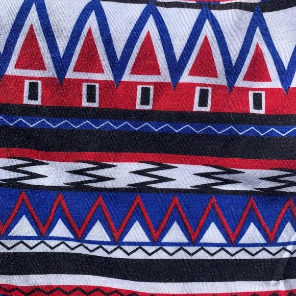 American Apparel geometric print sleeveless shift - Picture 2 of 5